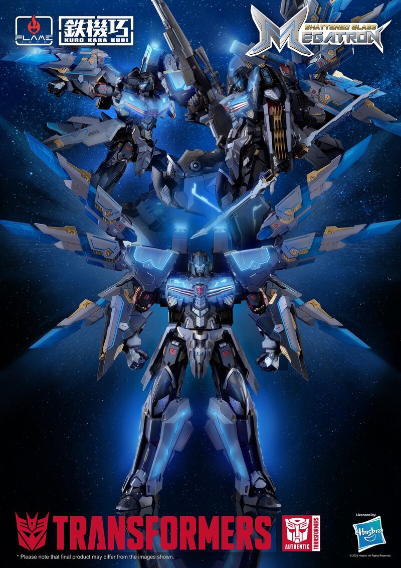 鉄機巧 Kuro Kara トランスフォーマー シャッタード グラス メガトロン Kuro Kara Kuri Shattered Glass Megatron USA Limited Edition